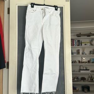 Derek Lam white jeans
